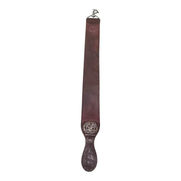 Martin J. Rubin Other - Martin J Rubin Genuine Horse Hide Straight Razor Strop Multi Dot Honing Side 24"